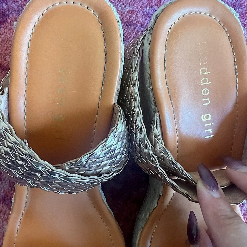Madden Girl Narla Wedged Sandals